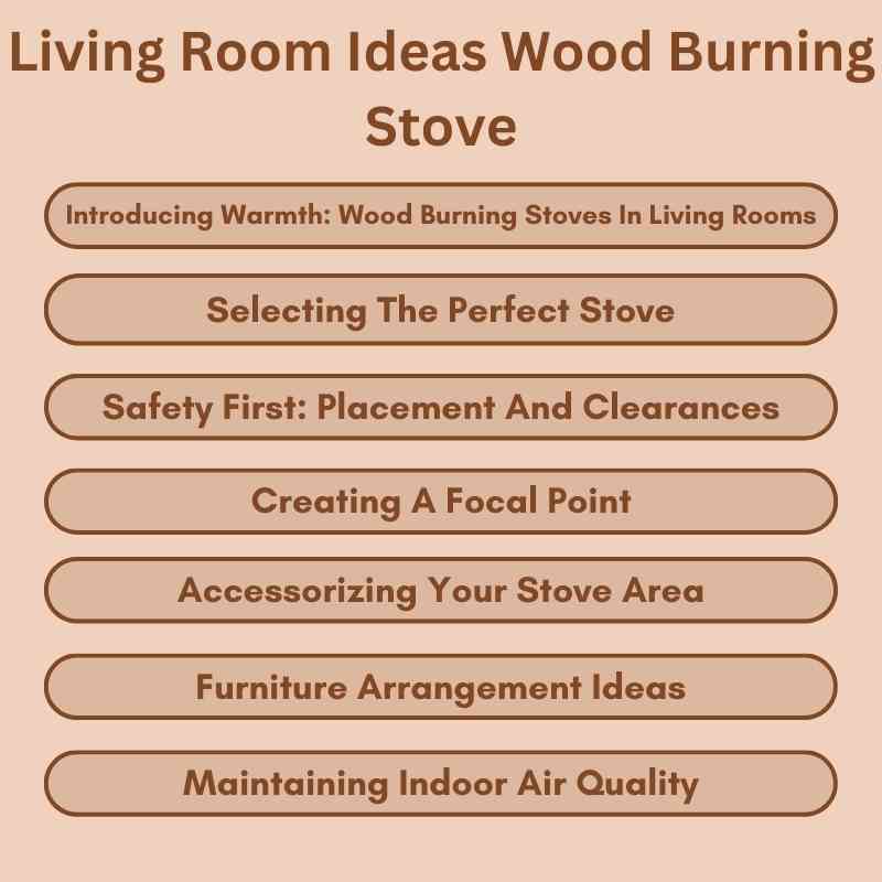 Living Room Ideas Wood Burning Stove