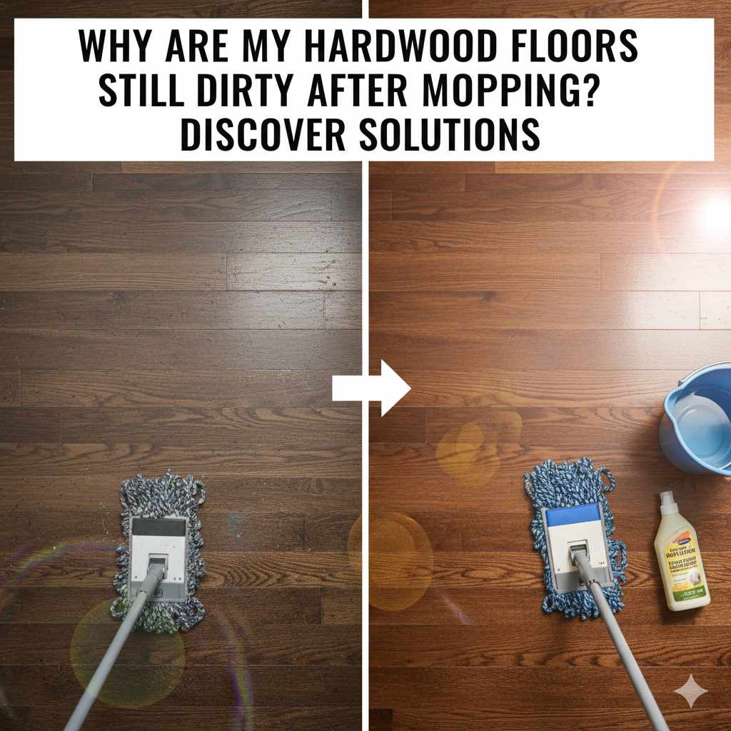 Why are My Hardwood Floors Still Dirty After Mopping